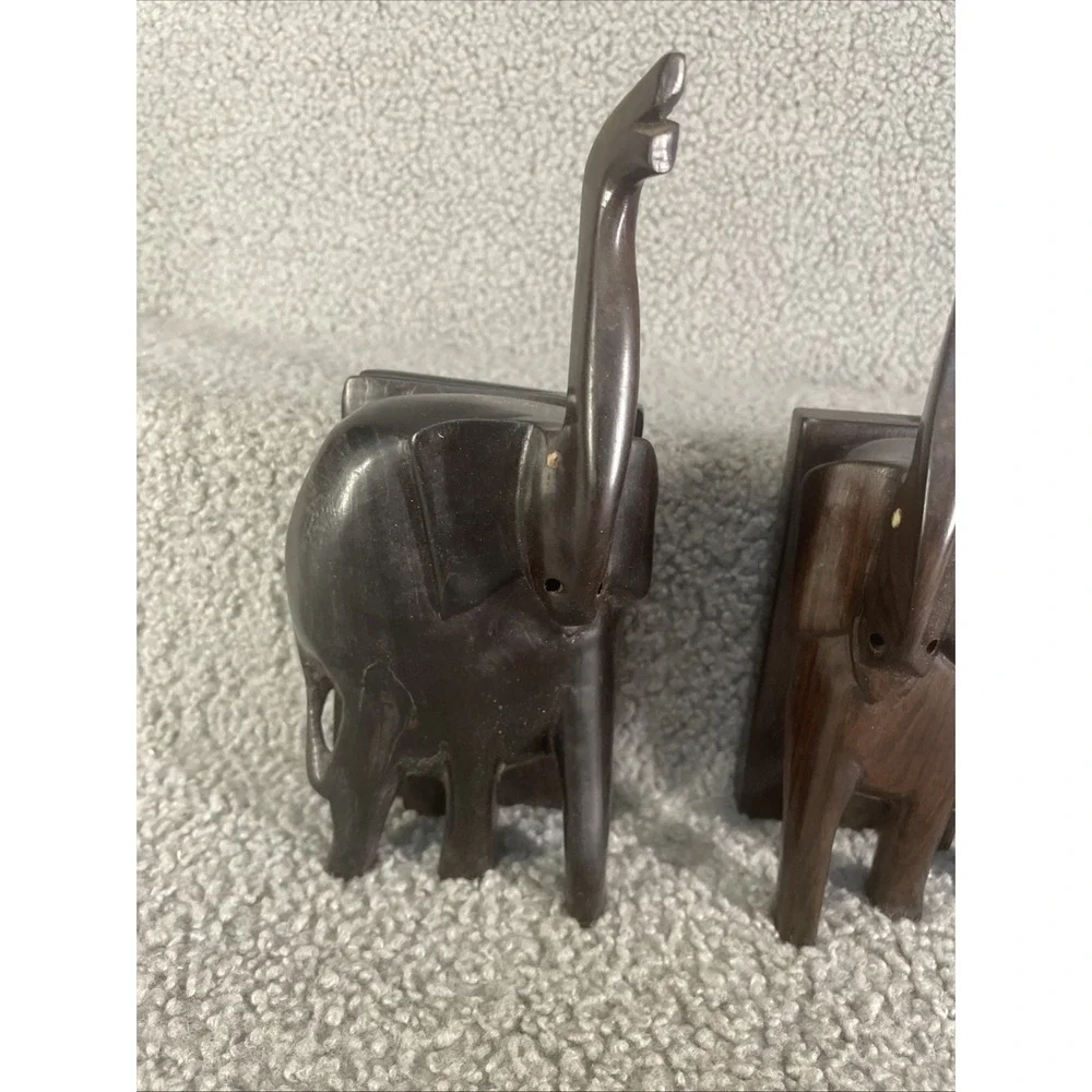 Wooden Ships vintage handcarved